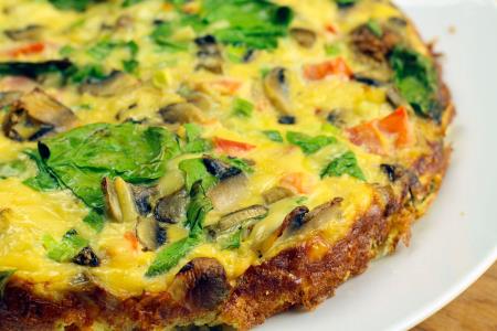Fritata z mletim mesom